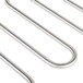 The stainless steel bottom heating element for Avantco Panini grills.