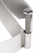 A stainless steel screw and metal plate assembly for a Nemco Easy Apple Corer.
