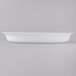 A white rectangular Fineline Platter Pleasers bowl.