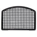 A black plastic grid with holes for an Avantco coffee maker reservoir on a white background.