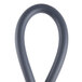 A black rubber gasket with a grey rubber loop.