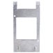 A metal frame for a Nemco Easy Chicken Slicer with tall legs.