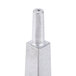 The silver metal base with tall legs for a Nemco Chicken Slicer.