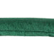 A green stanchion rope with satin ends.