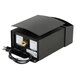 A black box with a cover and a black cord for a Bromic Heating Tungsten Smart-Heat Patio Heater.