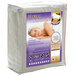 A white Bargoose Elite Zippered Full Mattress / Boxspring Cover package with a purple label.