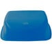 A blue plastic square booster seat with a Koala Kare logo.