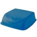 A blue square Koala Kare plastic container lid with a logo.