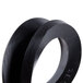 A black silicone roller seal ring.