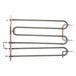 A group of Waring heating elements with pipes.