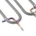 Two metal Waring heating elements with two different colors.