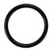 A black rubber o-ring.