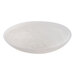 A white American Metalcraft Translucence Collection round bowl with a swirl pattern.