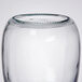 An American Metalcraft glass hinged apothecary jar with a lid.