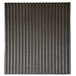 A black metal Waring top grooved plate with vertical lines.