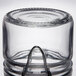 An American Metalcraft glass apothecary jar with a metal lid.