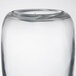 An American Metalcraft Glass Hinged Apothecary Jar with a white background.