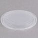 A clear plastic Solo MicroGourmet lid on a white background.
