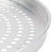 An American Metalcraft Super Perforated pizza pan with a white background.