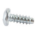 A close-up of a Waring blender screw with a metal head.