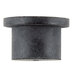 A black round mounting pad for a juicer.