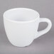 A white GET Diamond White espresso cup with a handle.