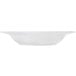 A CAC Harmony super white porcelain soup bowl with a white background.