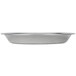 A silver Vollrath Wear-Ever pie pan with a white background.