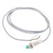A white cable with a green connector for an ARY VacMaster vacuum packaging machine.