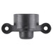 A black plastic Waring grinding wheel end cap with two holes.