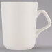 A Homer Laughlin ivory china mug with a handle.
