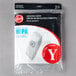 A package of Hoover HEPA vacuum bags for upright vacuums.