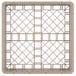 A beige rectangular rack with a grid pattern.