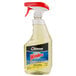 A spray bottle of SC Johnson Windex All Purpose cleaner with yellow liquid.