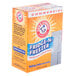 A case of 12 Arm & Hammer Fridge-N-Freezer Baking Soda boxes on a counter.