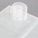 A white plastic container with a cap on it.