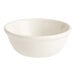 An Acopa ivory stoneware nappie bowl with rolled edges.