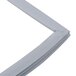 A white Avantco door gasket with a gray magnetic strip.
