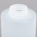 A clear Tablecraft plastic squeeze bottle with a white flip lid.