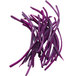 A Robot Coupe 3/32" julienne cutting disc with purple sticks of purple food.