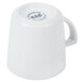 A white CAC Clinton mug with a handle.