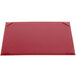 A red rectangular Menu Solutions Kearny menu board.