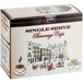 A box of 24 Caffe de Aroma Premium Hot Chocolate single serve beverage cups on a counter.