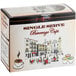 A box of 24 Caffe de Aroma French Vanilla Cappuccino single serve beverage cups.