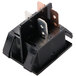 A black electrical switch with copper wires for Paragon 1112110 Popcorn Poppers.