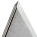 A close up of a Paragon snow cone machine blade with a sharp edge.
