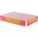 A red box with yellow text that says "Paragon Popcorn"