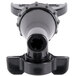 A black plastic Cambro faucet assembly handle with a round hole.