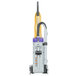 A ProTeam ProGen upright vacuum cleaner with a yellow handle.