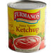 A Furmano's #10 can of ketchup with a lid on it.